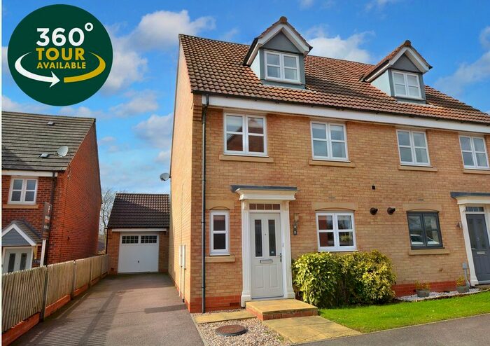 4 Bedroom Semi-Detached House To Rent In Walter Close, Great Glen, Leicester, LE8