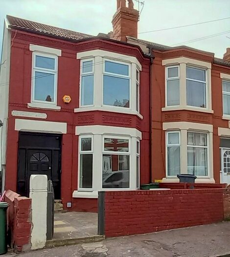 4 Bedroom End Of Terrace House To Rent In St. Vincent Road, Wallasey, CH44