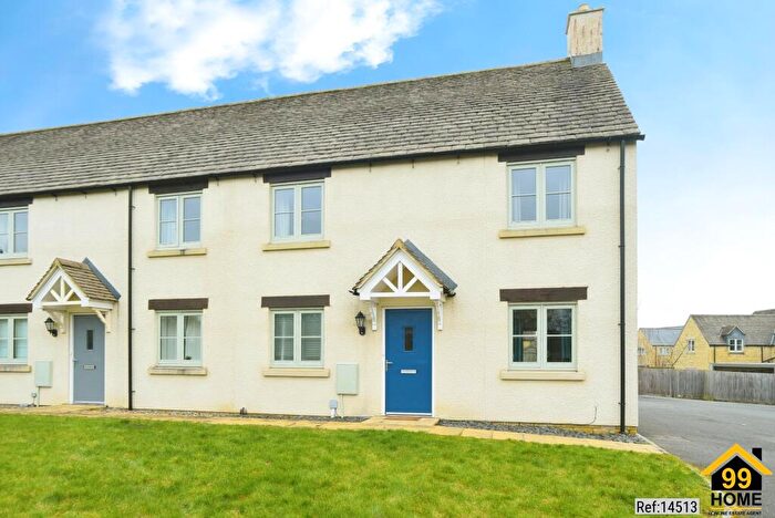 2 Bedroom End Of Terrace House For Sale In Top Farm, Kemble, Gloucestershire, GL7