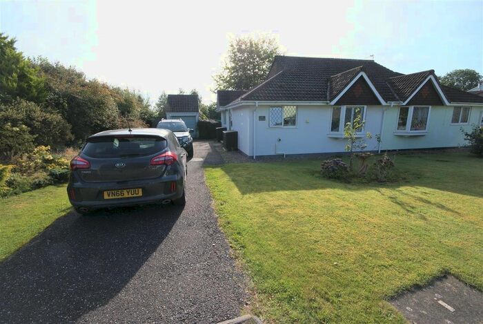 2 Bedroom Semi-Detached Bungalow To Rent In Culme Close, Dunkeswell, Honiton, EX14