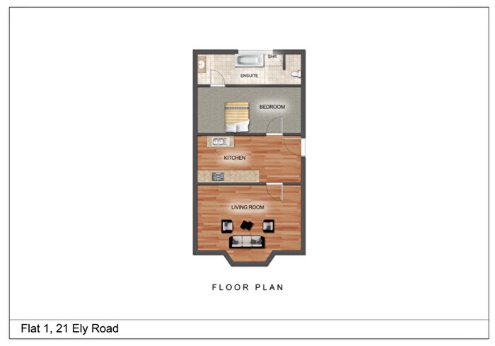 1 Bedroom Flat To Rent In Ely Road, Cardiff, CF5