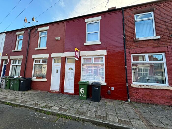 2 Bedroom Terraced House To Rent In Acacia Grove, Seacombe, Wirral, CH44