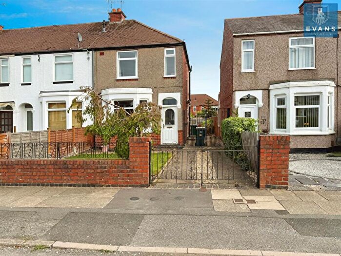 2 Bedroom End Of Terrace House For Sale In Thurlestone Road, Coundon, Coventry, CV6