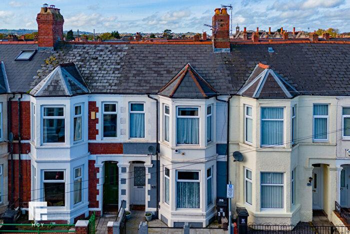 3 Bedroom Terraced House For Sale In Grosvenor Street, Canton, Cardiff, CF5