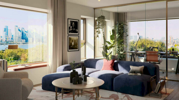 3 Bedroom Apartment To Rent In Riverscape, Royal Victoria Dock, E16