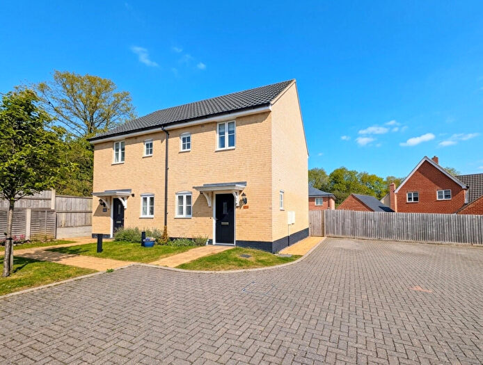 1 Bedroom Semi Detached House For Sale In Flint Drive, Needham Market, IP6