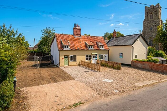 2 Bedroom End Terrace House For Sale In Leam Cottages, Church Street, Occold, IP23