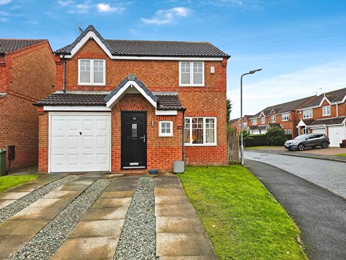 3 Bedroom Detached House For Sale In Knaresborough Close, Bedlington, NE22