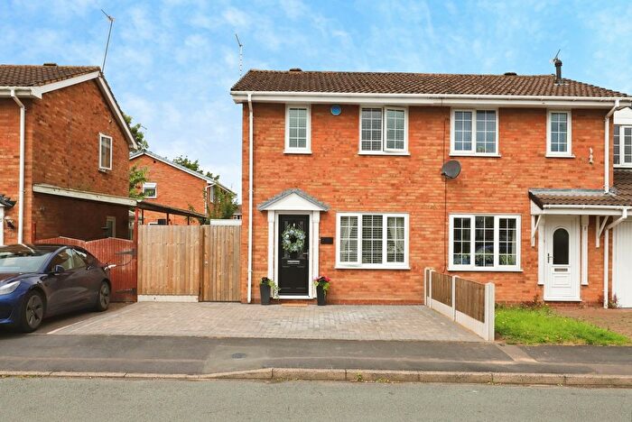 2 Bedroom Semi Detached House For Sale In Canterbury Drive, Perton, Wolverhampton, Staffordshire, WV6