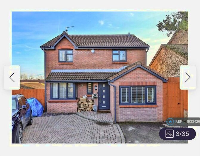 4 Bedroom Detached House To Rent In Old Hill, Old St. Mellons, Cardiff, CF3