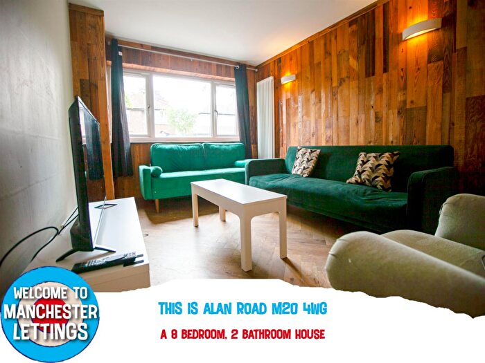 8 Bedroom Terraced House To Rent In Alan Road Manchester, M20