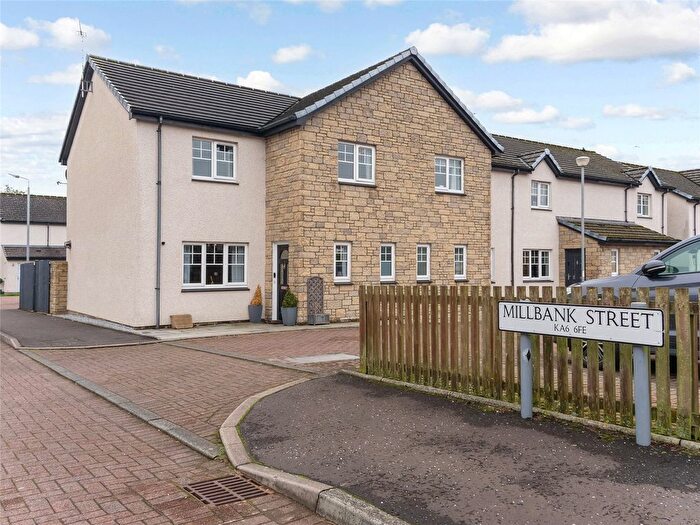 3 Bedroom End Terrace House For Sale In Millbank Street, Dalrymple, Ayr, East Ayrshire, KA6