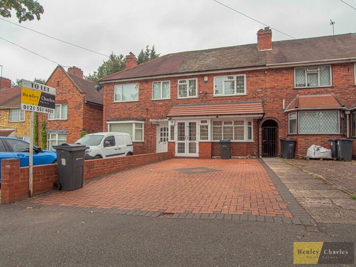 3 Bedroom Terraced House To Rent In Sterndale Road, Great Barr, Birmingham, B42