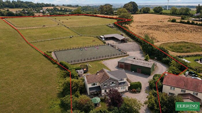 4 Bedroom Detached House For Sale In Equestrian Facilities, Large Barn Amp; Shepherd's Hut, Clanna Lane, Alvington, Lydney, Gloucestershire., GL15