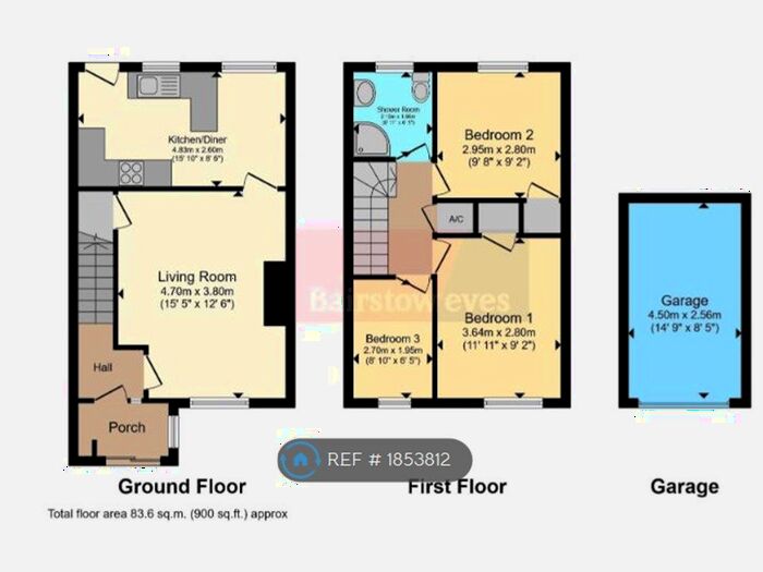 3 Bedroom Terraced House To Rent In Vineyard Close, Banbury, OX16