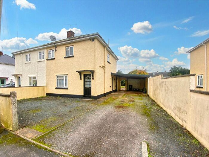 2 Bedroom Semi-Detached House For Sale In Park Street, Willand, Cullompton, Devon, EX15