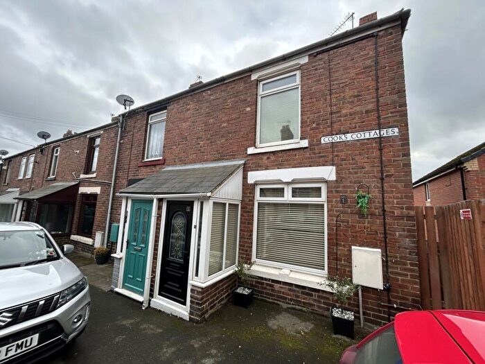 2 Bedroom End Of Terrace House For Sale In Cooks Cottages, Ushaw Moor, Durham, County Durham, DH7