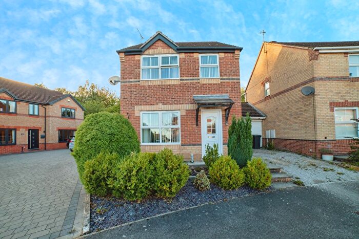 3 Bedroom Detached House For Sale In Parthenon Close, Pleasley, Mansfield, Derbyshire, NG19