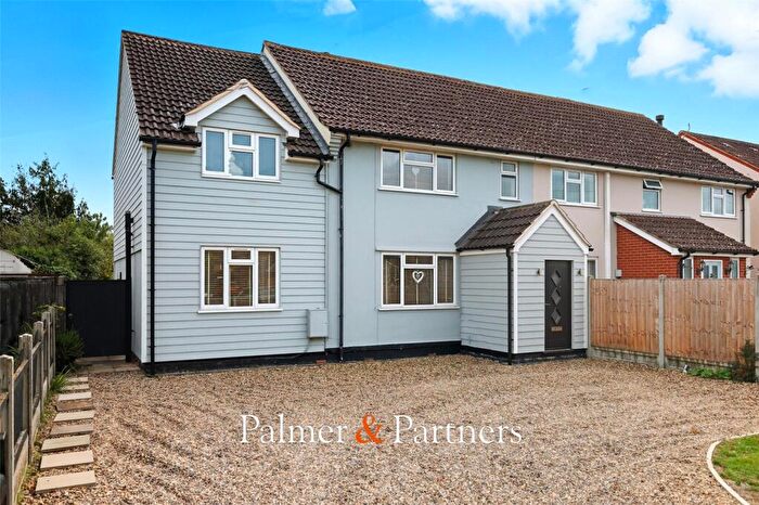 4 Bedroom Semi-Detached House For Sale In Dedham Road, Boxted, Colchester, Essex, CO4