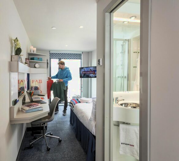 1 Bedroom Flat To Rent In Study Inn, Triumph House, Triumph Road, NG7