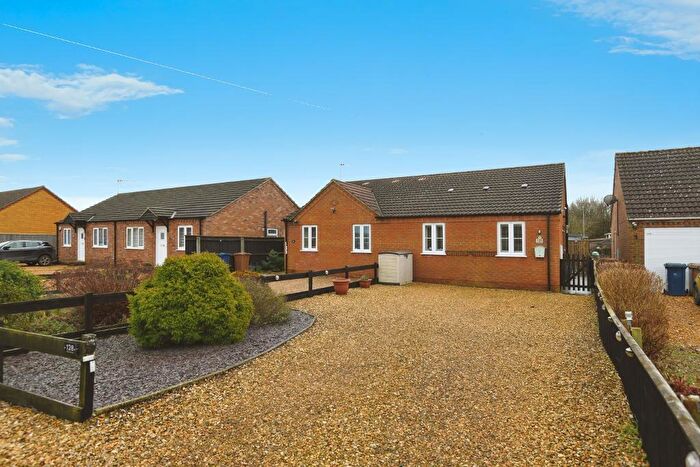 2 Bedroom Semi-Detached Bungalow For Sale In Back Road, Murrow, Wisbech, Cambridgeshire, PE13