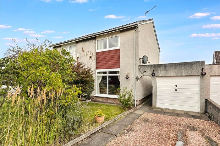 2 Bedroom Semi-Detached House For Sale In Old Forge Grove, Comrie, Dunfermline, Fife, KY12