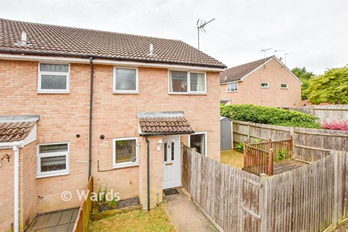 1 Bedroom End Of Terrace House For Sale In Portsdown Close, Maidstone, Kent, ME16