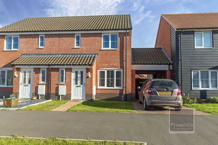 3 Bedroom Semi-Detached House For Sale In Harness Maker Way, Hethersett, NR9