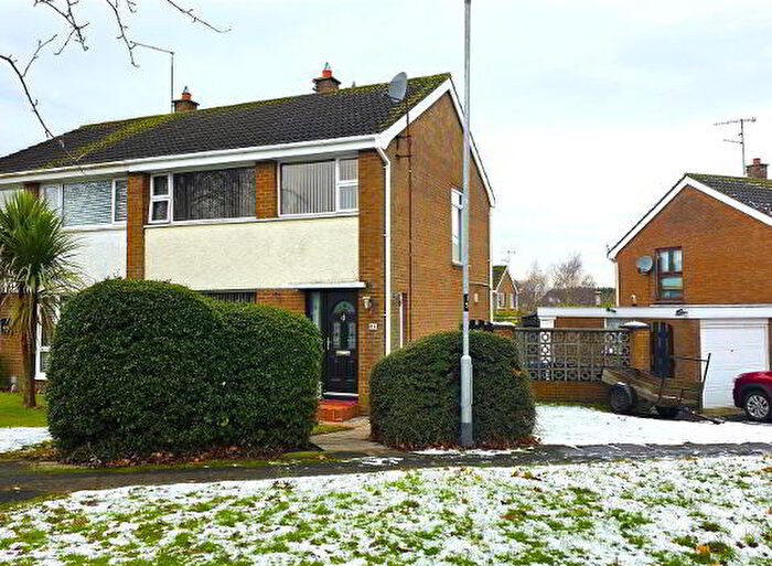 3 Bedroom Semi-Detached House For Sale In Alderpark, Antrim, BT41