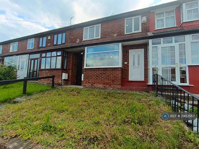 3 Bedroom Terraced House To Rent In Broomhall Road, Manchester, M9