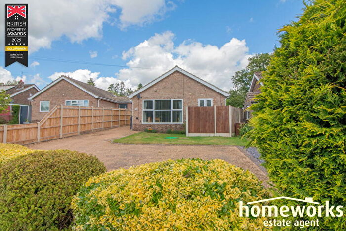 2 Bedroom Detached Bungalow For Sale In Ashley Road, Beetley, NR20