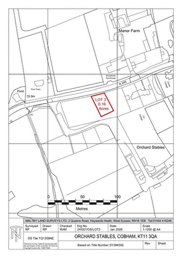 Plot For Sale In Woodlands Lane, Stoke D'Abernon, Cobham, Surrey, KT11