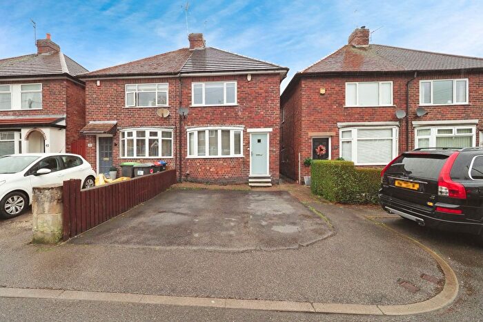 2 Bedroom Semi-Detached House For Sale In Coates Avenue, Hucknall, Nottingham, NG15