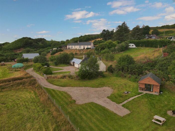 3 Bedroom Detached House For Sale In Burnside Cottage Achrimsdale, Brora, Sutherland, KW9