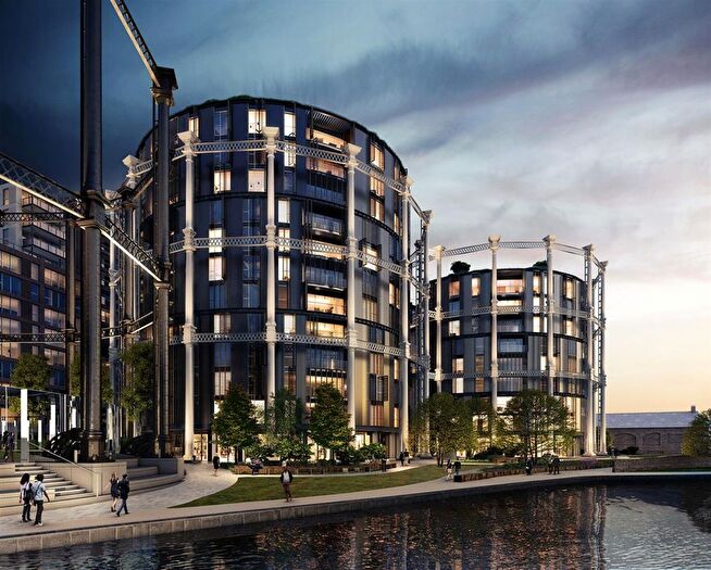 1 Bedroom Flat For Sale In Gasholders Building, Lewis Cubitt Square, London, N1C