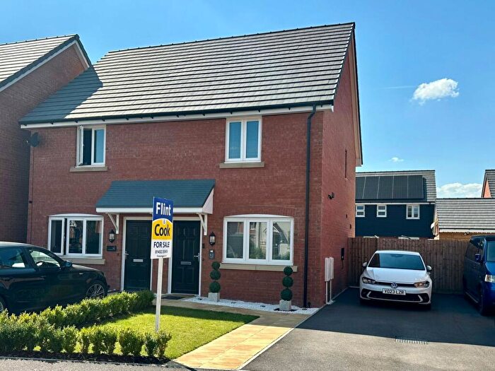 2 Bedroom Semi-Detached House For Sale In Hebridean Gardens, Kingstone, Hereford, HR2
