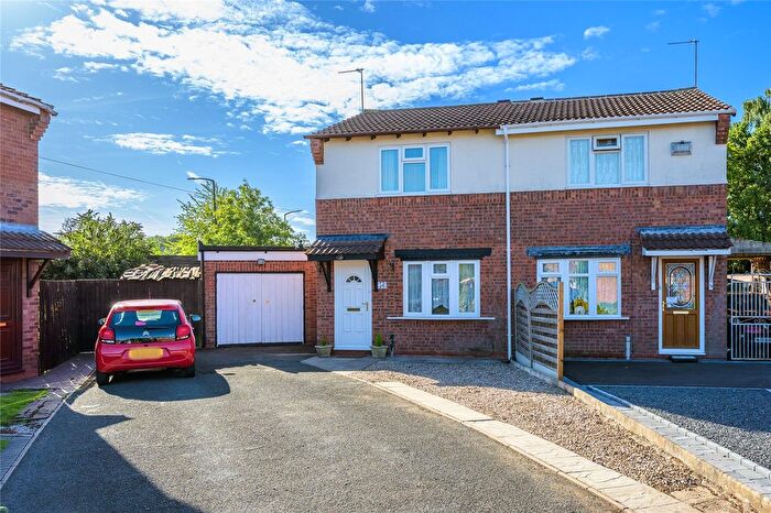 2 Bedroom Semi-Detached House For Sale In Tyning Close, Pendeford, Wolverhampton, West Midlands, WV9