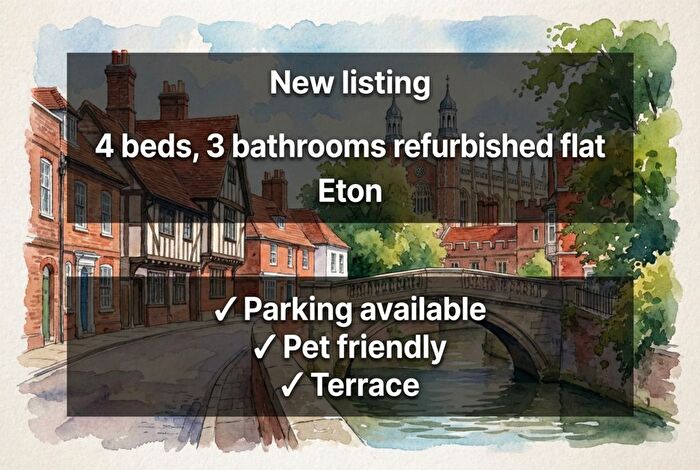 4 Bedroom Flat To Rent In Brocas Street, Eton, Windsor, SL4