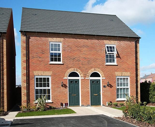 2 Bedroom Semi-Detached House For Sale In Blackbird Road, Fleckney, Leicestershire, LE8
