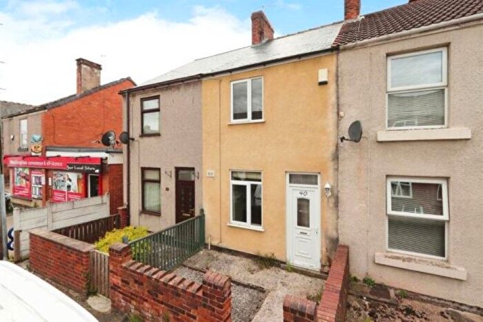 Terraced House For Sale In Wellington Street, New Whittington, Chesterfield, Derbyshire, S43