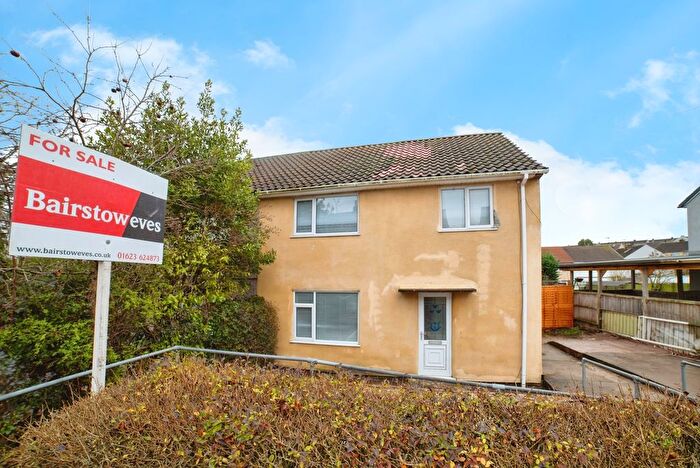 3 Bedroom Semi Detached House For Sale In Tudor Crescent, Rainworth, Mansfield, Nottinghamshire, NG21