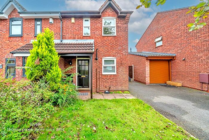 2 Bedroom Semi Detached House For Sale In Lea Hall Drive, Chase Terrace, Burntwood, WS7
