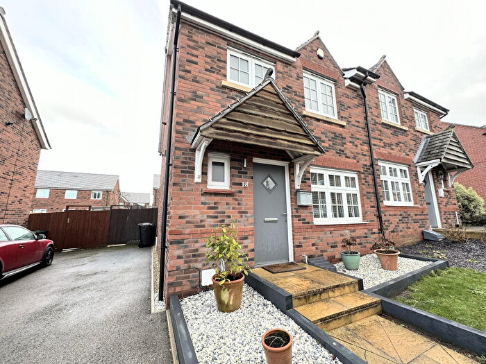 3 Bedroom Semi-Detached House For Sale In Ashford Way, Church Gresley, Swadlincote, Derbyshire, DE11