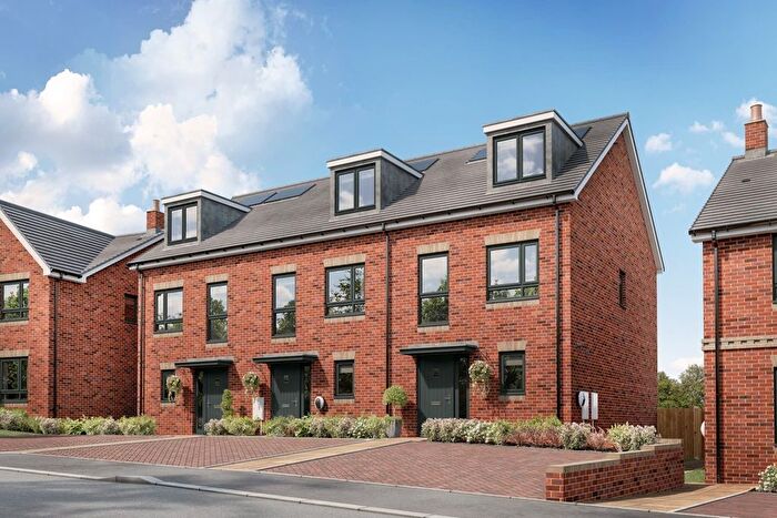 3 Bedroom Town House For Sale In "The Harrton - Plot " At Alder Park, Land Adjacent George Washington Hotel, High Usworth, Washington, NE37