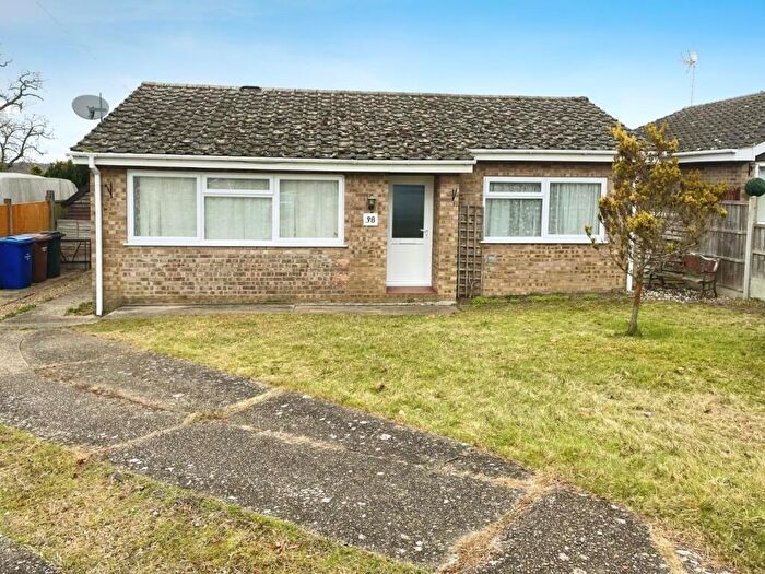 2 Bedroom Detached Bungalow For Sale In Robin Walk, Brandon, IP27