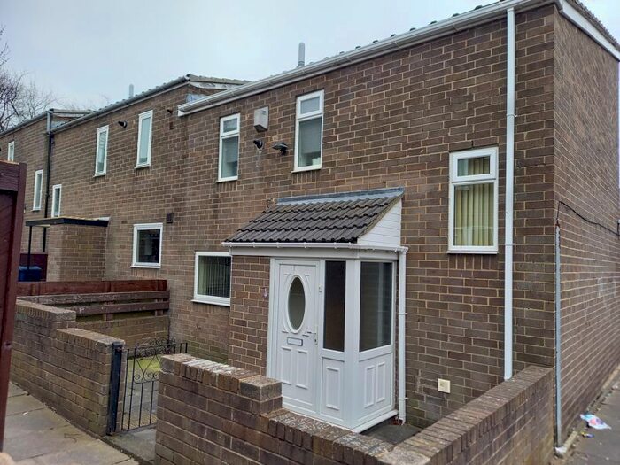 2 Bedroom Terraced House To Rent In Cochrane Court, Benwell, Newcastle Upon Tyne, NE4