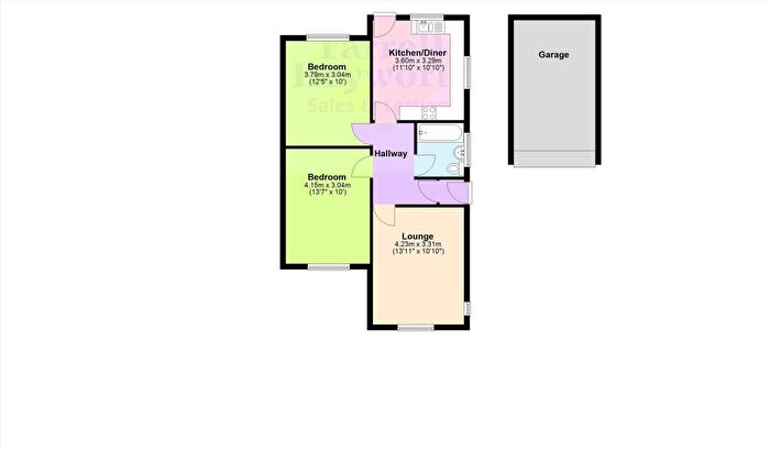 2 Bedroom Bungalow To Rent In Altham Road, Westgate, Morecambe, Lancashire, LA4