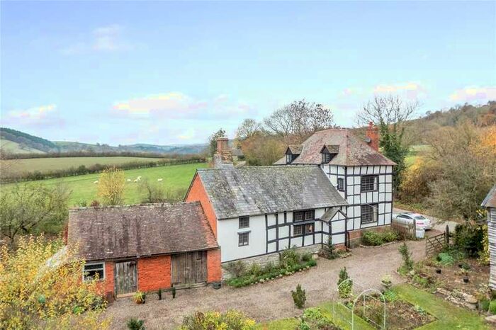 4 Bedroom Detached House For Sale In Western Lye Farmhouse, Aymestrey, Leominster, Herefordshire, HR6