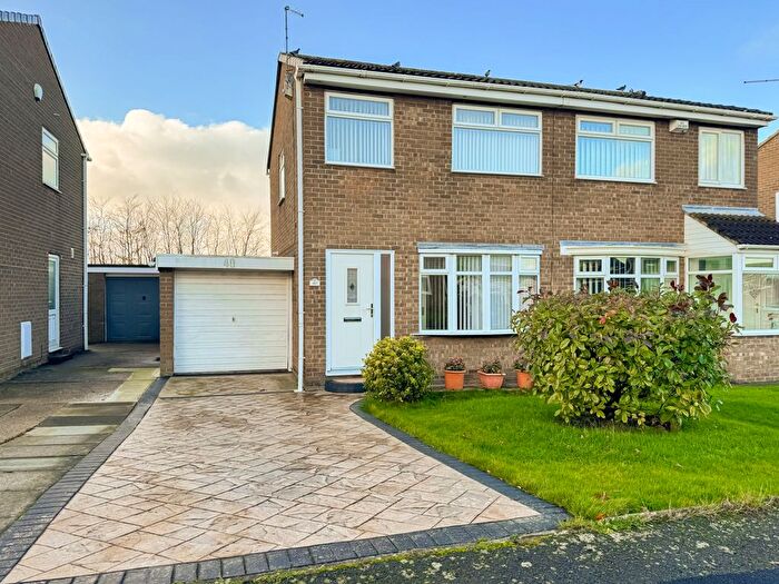 2 Bedroom Semi Detached House For Sale In Sunstar Grove, Marton-In-Cleveland, Middlesbrough, TS7