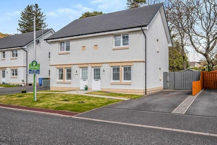 2 Bedroom Semi-Detached House To Rent In Sgriodan Crescent, North Kessock, Inverness, IV1